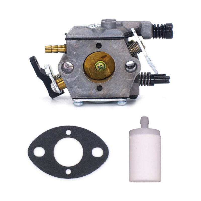 foto del prodotto carburatore adatto per motosega husqvarna 51 55 503281504 walbro wt 170 1 carb grigio