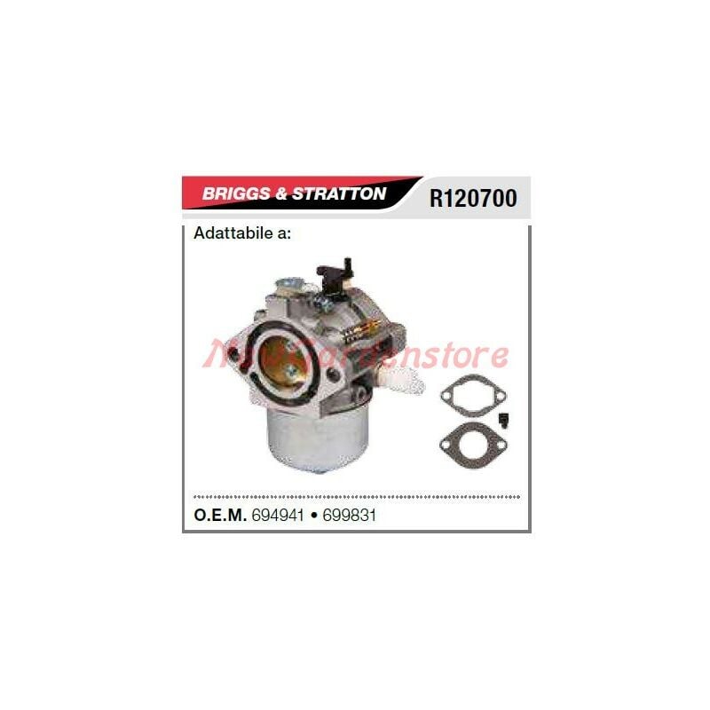 foto del prodotto carburatore b s tagliaerba tosaerba rasaerba r120700