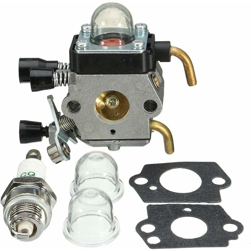 foto del prodotto carburatore carb per hs45 stihl fs38 fc55 fs310 zama c1q s169b tagliasiepi