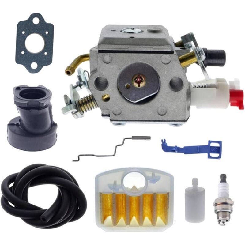 foto del prodotto carburatore carb per parte del motore per motosega husqvana 340 345 346 xp 350 351 353 sostituisce c3 el18b 503283208 tubo carburatore per singolo