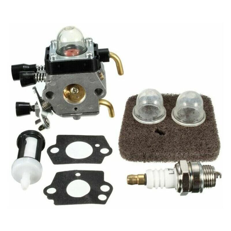 foto del prodotto carburatore carb per tagliasiepi stihl hs45 fs38 fc55 fs310 zama c1q s169b
