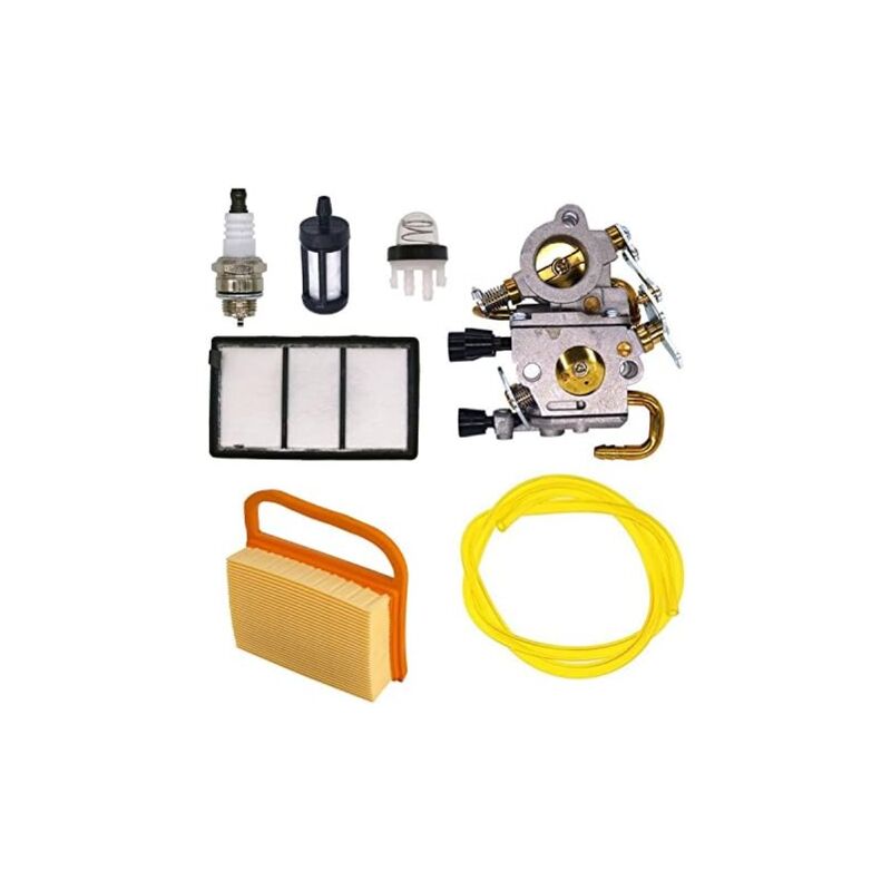 foto del prodotto carburatore con filtro aria compatibile con stihl ts410 ts420 sega per calcestruzzo compatibile con 4238 120 0600 zama c1q s118