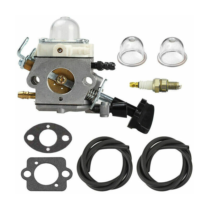 foto del prodotto carburatore con filtro aria e candela per soffiatore stihl bg86 sh56 sh86 bg86ce ecc. dpzo