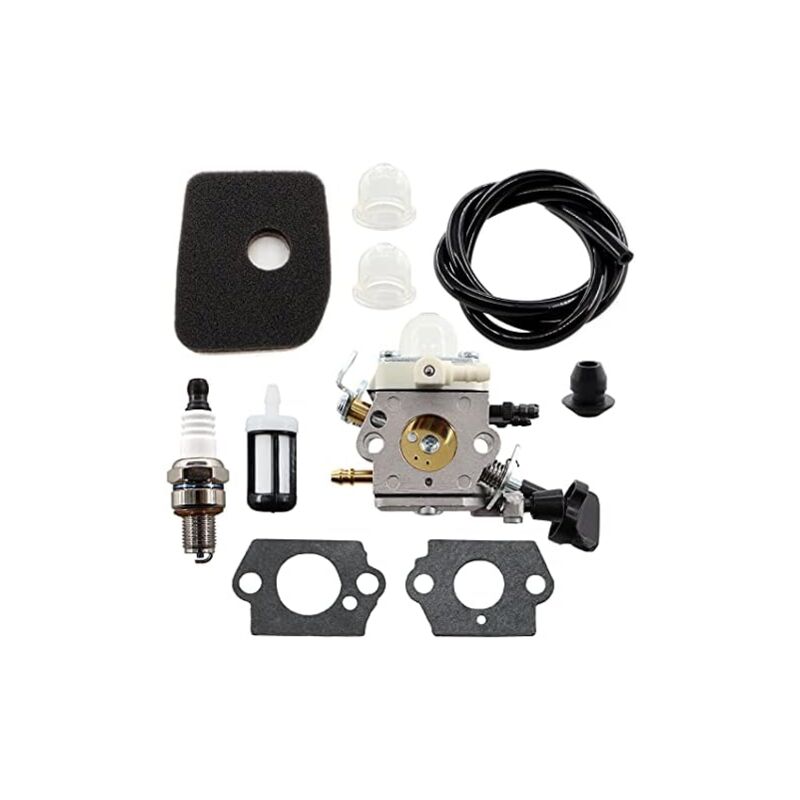 foto del prodotto carburatore con filtro dell aria candela kit per stihl bg86 sh56 sh56c sh86 sh86c bg86ce bg86z bg86cez soffiatore per foglie sostituisce zama