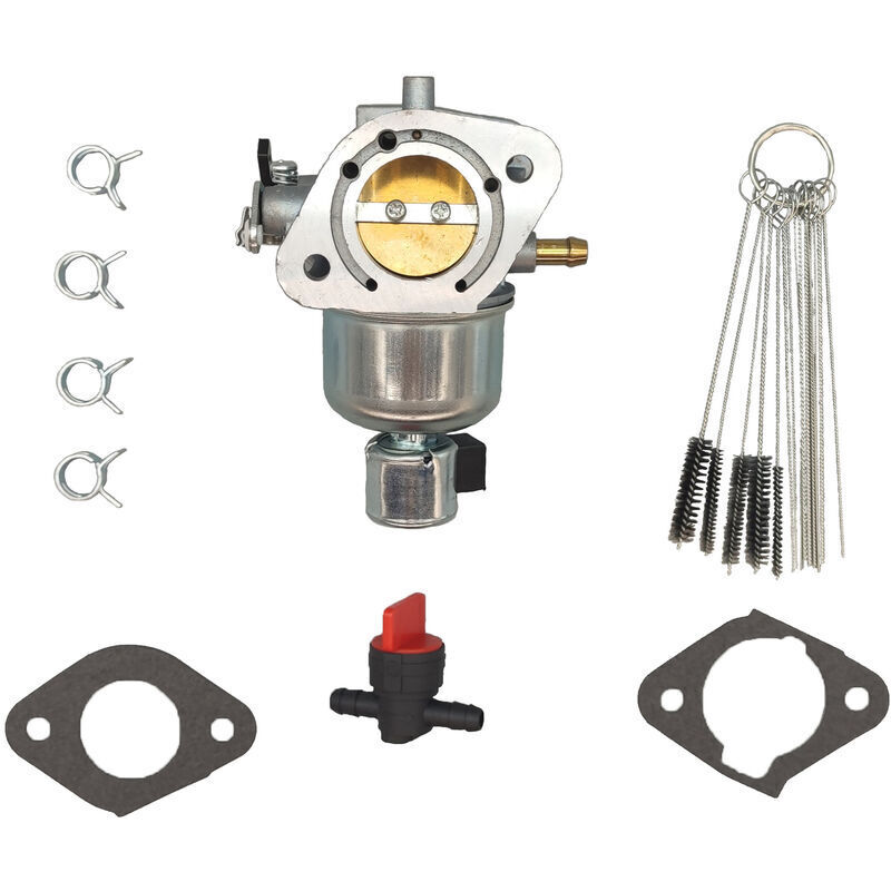 foto del prodotto carburatore con guarnizioni di ricambio per motore kawasaki 15004 0986 fr651v fs651v 15004 0828