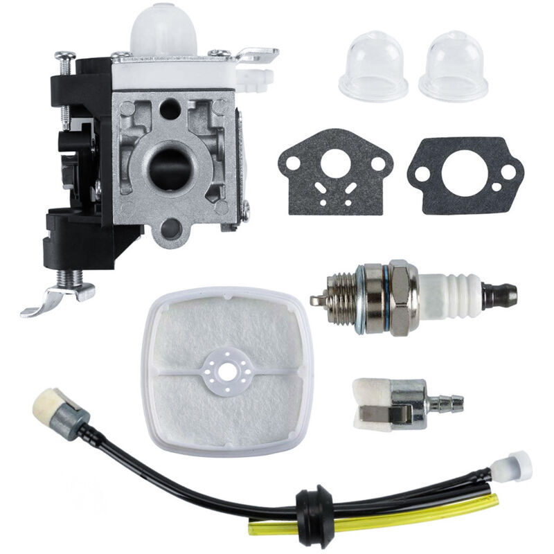 foto del prodotto carburatore con kit tubo carburante echo trimmer per zama rb k85 echo pb 265l pb 251 pb 265ln pb250ln es250 pb 250 pb 250ln es 250 soffiatore