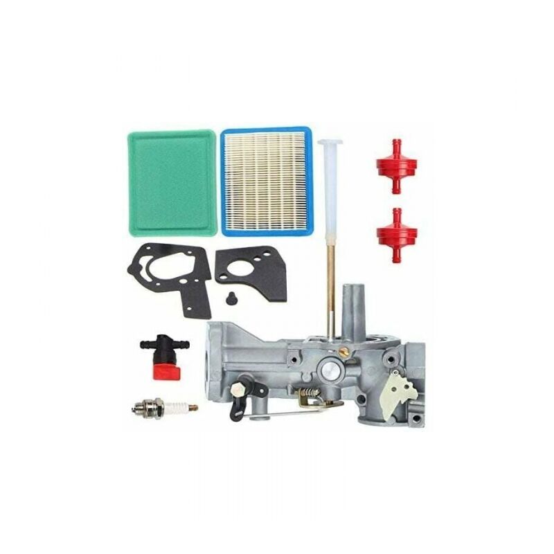 foto del prodotto carburatore di ricambio per motori briggs &amp; stratton, codice 498298, 692784, 495951, 492611, 495426, 490533, adatto per motori da 5 cv. ymyny