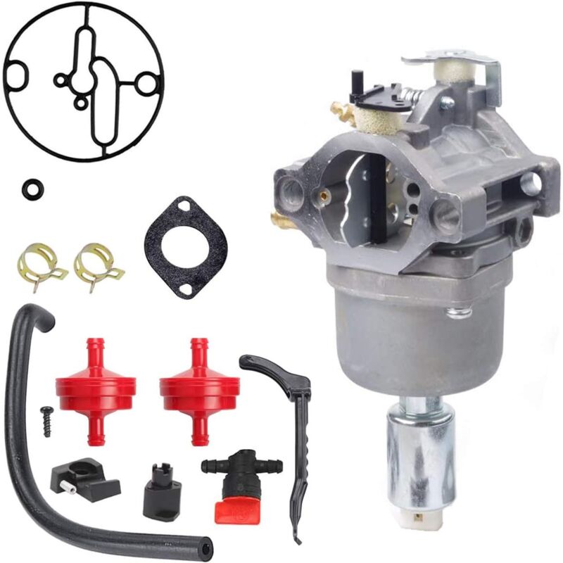 foto del prodotto carburatore di ricambio per motori briggs stratton 698620 690194 791886 799727 695412 792768 496796 499153, 14hp 15hp 16hp 17hp 18hp, con kit di