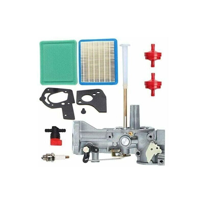 foto del prodotto carburatore di ricambio ulisem per motori briggs stratton, codice articolo 498298, 692784, 495951, 492611, 495426, 490533, adatto per motori da 5