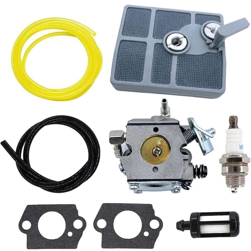 foto del prodotto carburatore e filtro aria per motosega stihl 030av 031av 032av sostituisce walbro 11131201603