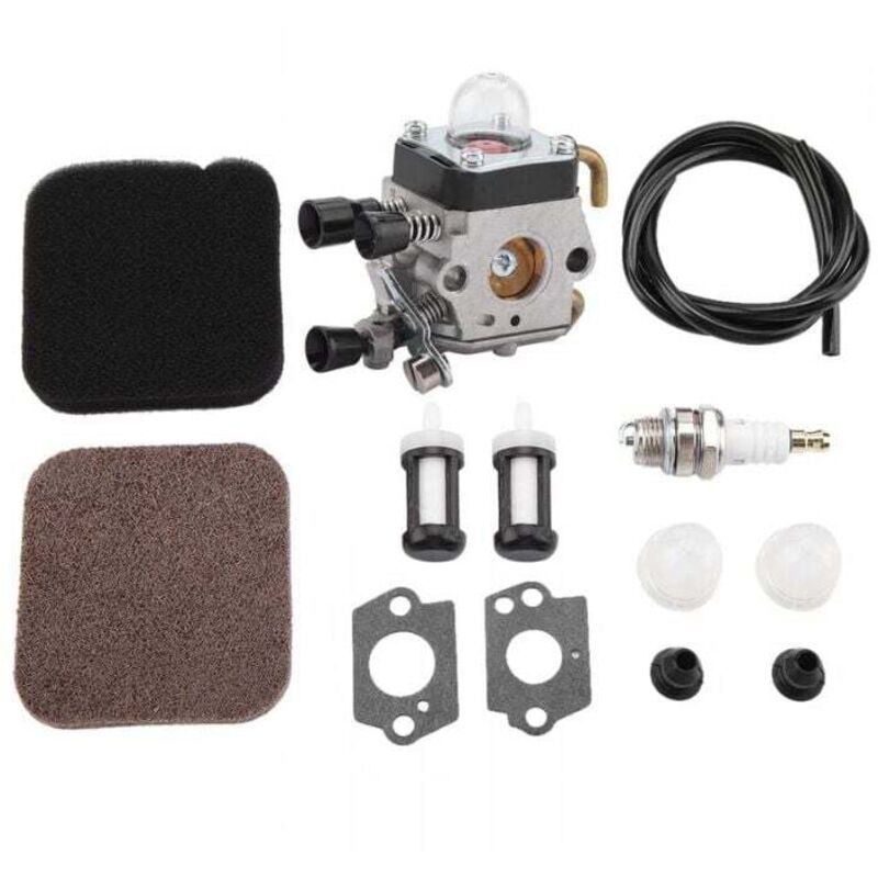 foto del prodotto carburatore e filtro aria per stihl fs75 fs80 fs85 fc85 ht70 hs75 ht75 hs80 carburatore, filtro aria