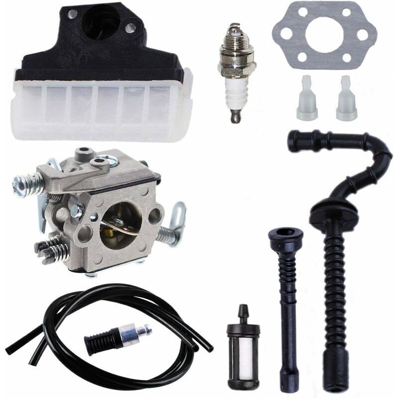 foto del prodotto carburatore filtro dell aria candela tubo carburante olio per carburatore motosega stihl 021 023 025 ms210 ms230 ms250,