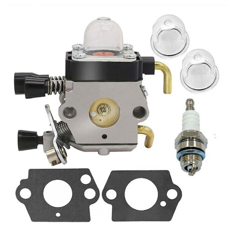 foto del prodotto carburatore fs45 fs46 fs55 fs55r fc55 fs38 fs55r fs55rc km55 hl45 km55r fs45c fs45l fs55t fs75 fs80 fs85 fc75 fc85 hl75 ht70 ht75 sp85 stihl70 fs80r