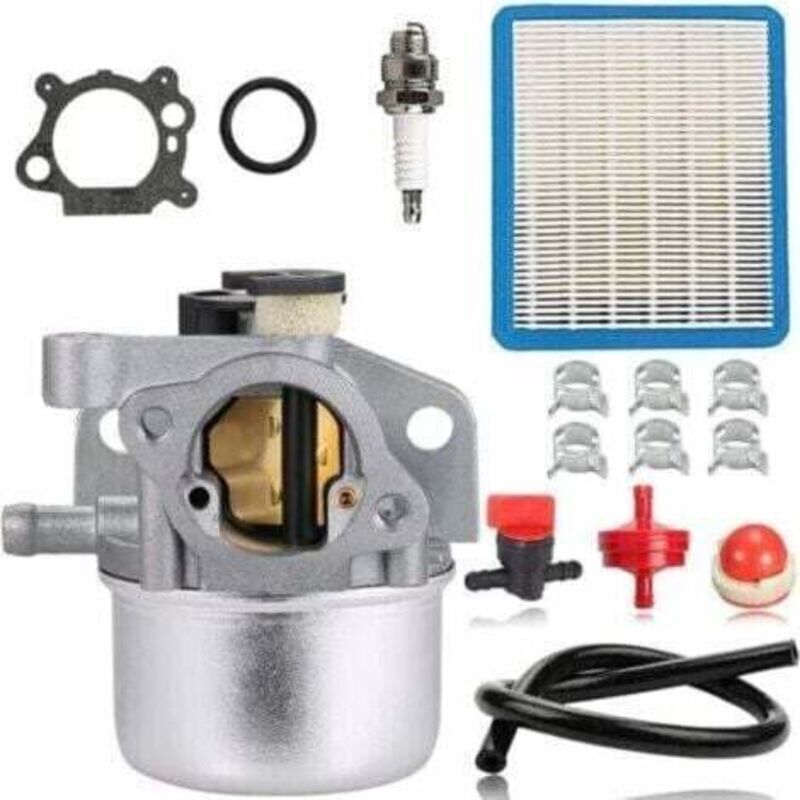 foto del prodotto carburatore per briggs stratton 799871 799866 790845 796707 794304 toro recycler 22 motore craftsman ricambi per tosaerba con filtro dell aria,