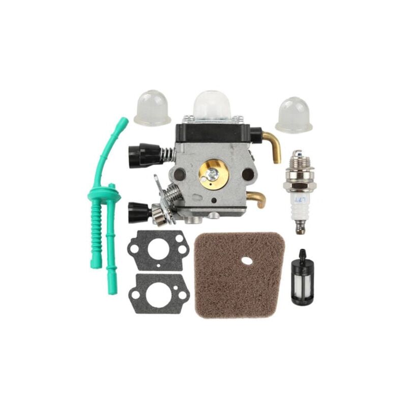 foto del prodotto carburatore per fs55 kit carburatore per motosega stihl fs55r fs55rc fs38 km55 hl45 km55r cerca per home giardino semi pianta giardinaggio
