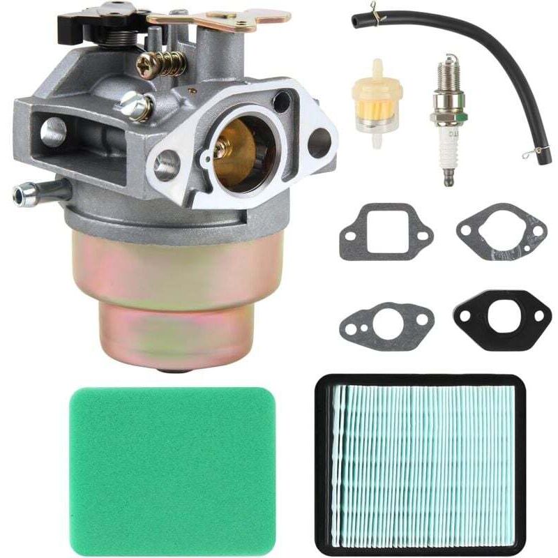 foto del prodotto carburatore per motore honda gcv160, gcv135, gc160, gc135, gcv160 ohc e tosaerba, jrisbo carb accessories, kit carburatore per tosaerba gcv 160 con