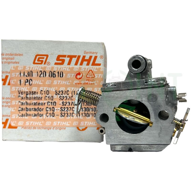 foto del prodotto carburatore per motosega stihl ms 170 2 mix zama c1q s237c cod 11301200610