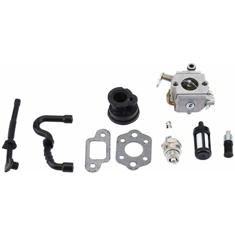 foto del prodotto carburatore per stihl ms170 ms180 017 018, carburatore per stihl ms170 ms180 017 018 parti per motosega carburatore per tosaerba loy