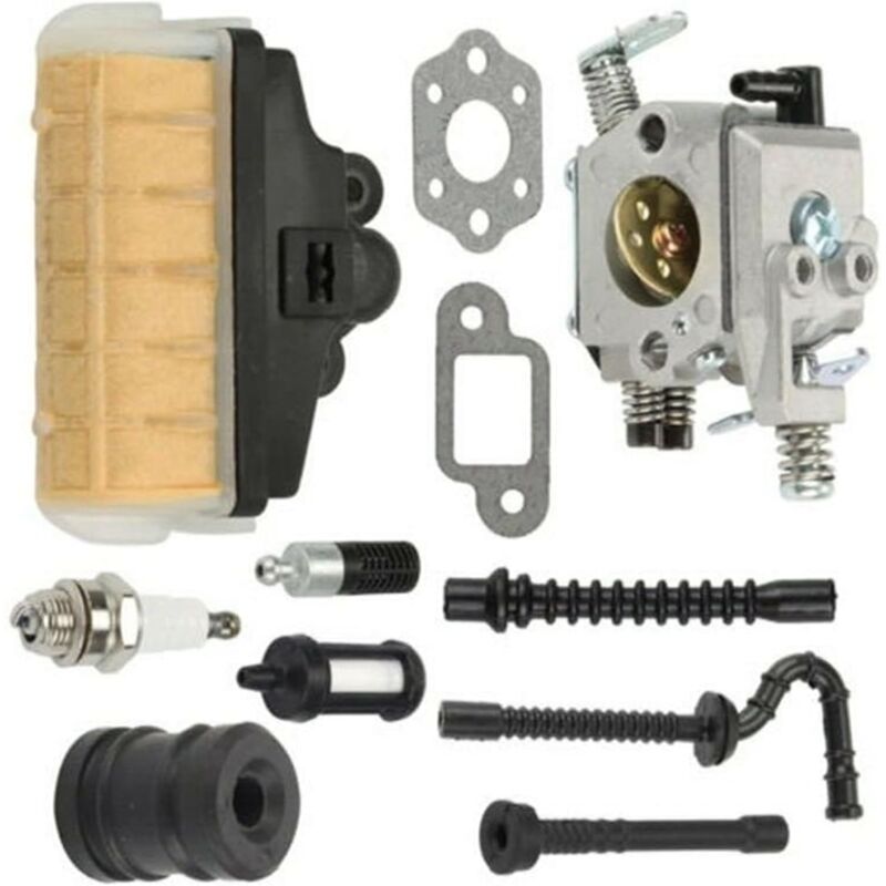 foto del prodotto carburatore per tosaerba, carburatore, filtro aria, carburatore per motosega, tubo carburante per candela, carburatore per stihl ms210 ms230 ms250