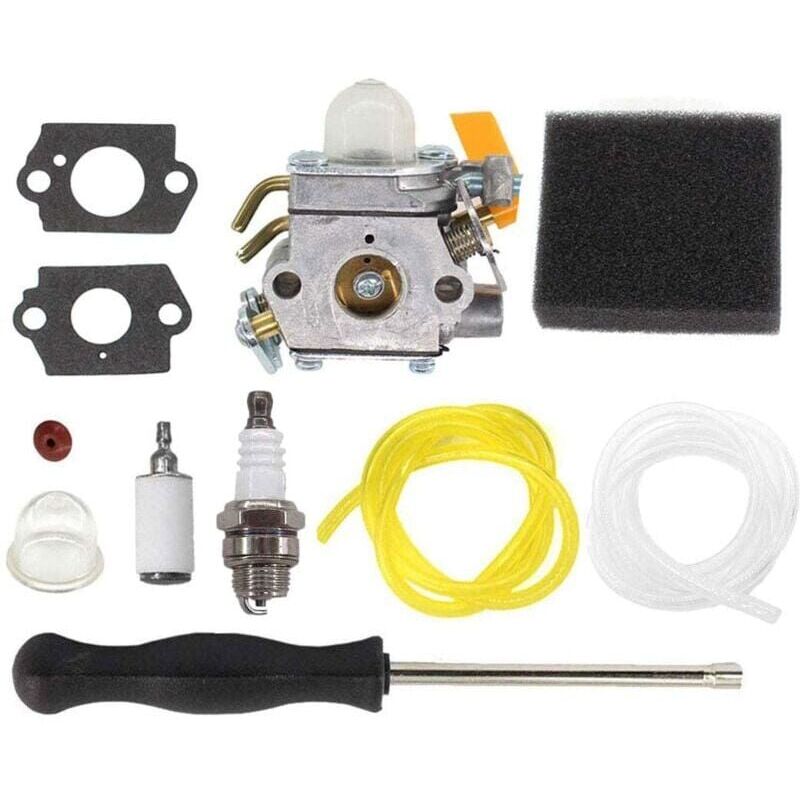 foto del prodotto carburatore per tosaerba con cacciavite di regolazione del filtro dell aria per ryobi rbc30sesa rbc30sbsa rht2660da rlt30cesa rlt30sesa rpr3025ja