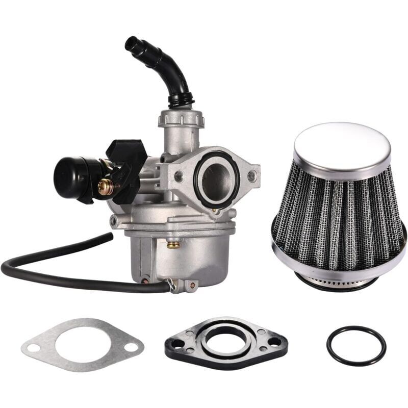 foto del prodotto carburatore pz19 con filtro aria di ricambio per kazuma taotao baja roketa sunl xr crf 50cc 70cc 90cc 110cc 125cc atv dirt pit bike go kart cinese 4