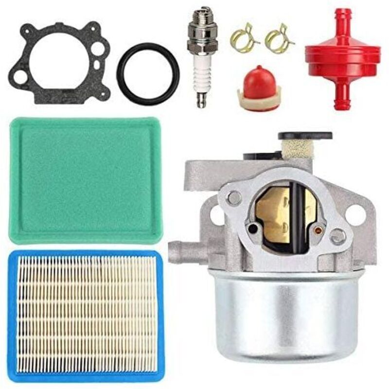foto del prodotto carburatore ulisem 799871 799866 per motori briggs stratton 790845, 796707, 794304, adatto per motori serie 675, 675ex, 725ex, include filtro