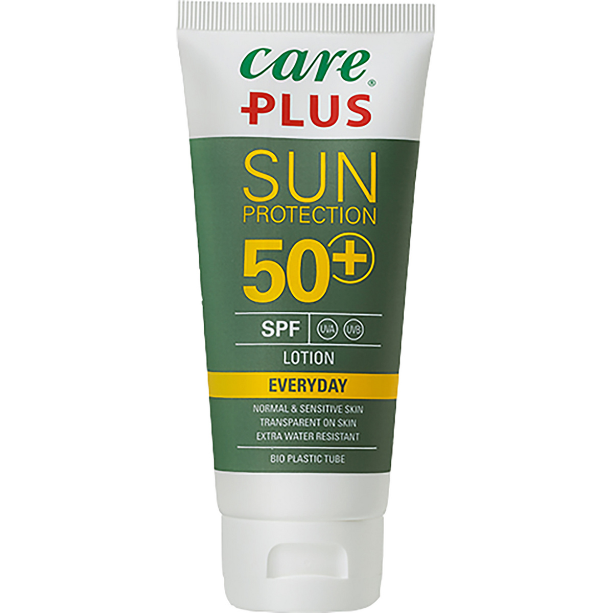 foto del prodotto care plus lozione solare protettiva quotidiana spf50 