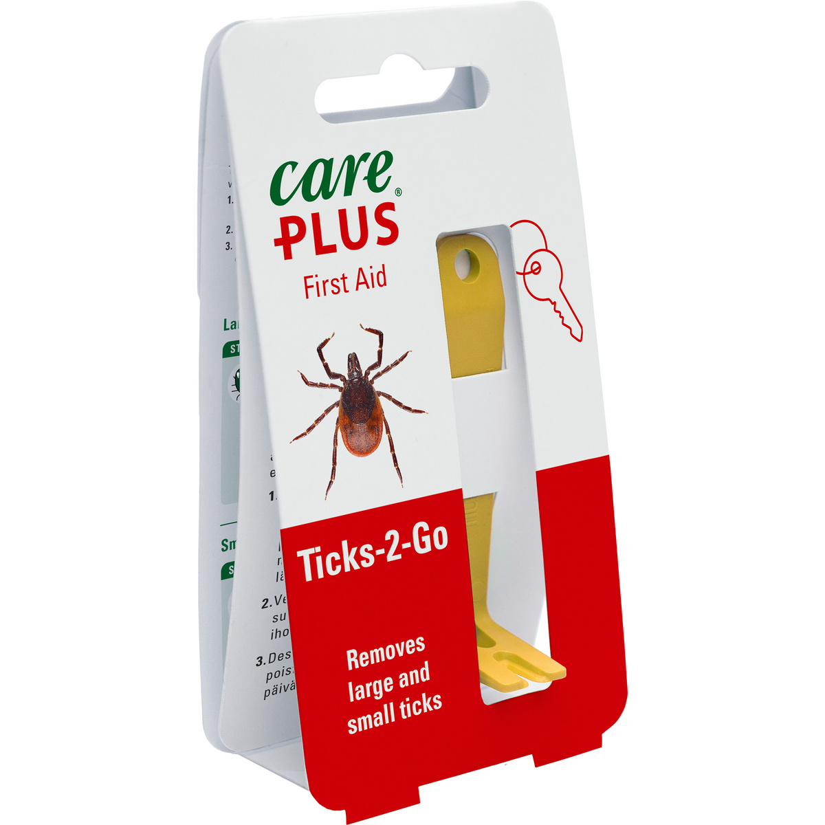 foto del prodotto care plus pinzette per zecche ticks 2 go