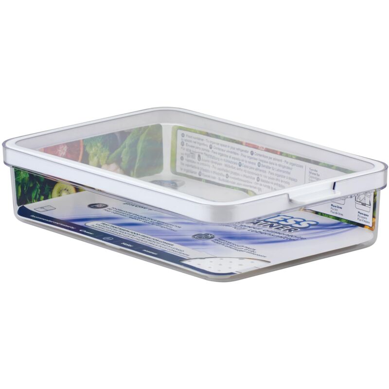 foto del prodotto care protect contenitore per alimenti intelligente, l organizer per frigorifero, ottimamente impilabile, protegge gli alimenti dall umidit e