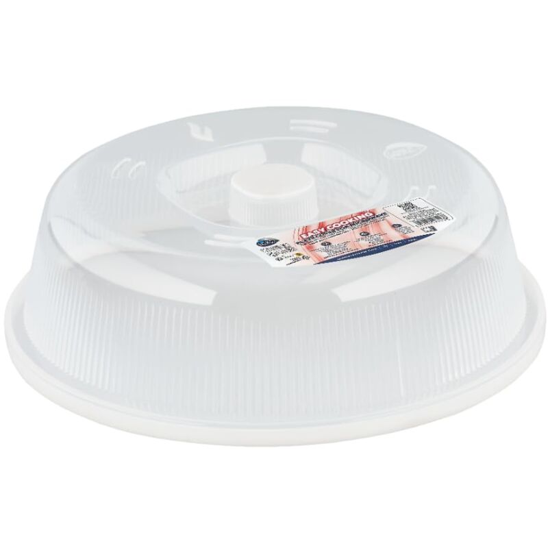 foto del prodotto care protect coperchio per microonde. accessorio ideale per la cottura a microonde, previene gli schizzi, non contiene bpa, 26,2 x 26,2 x 7,6 cm