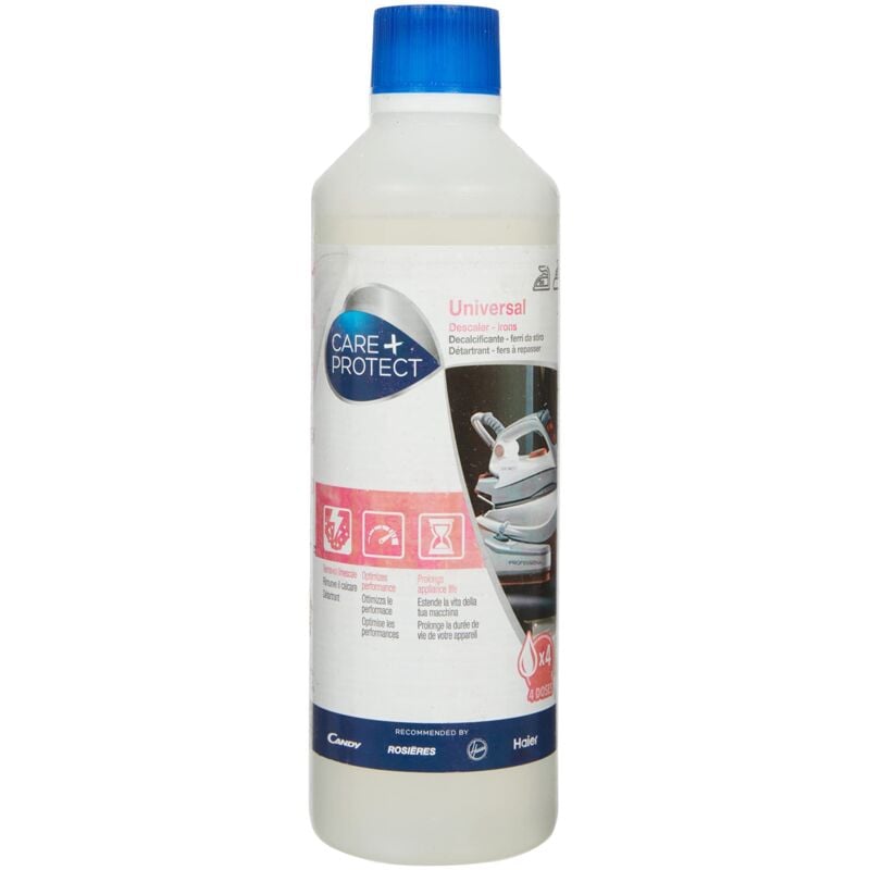 foto del prodotto care protect decalcificante liquido universale per ferro da stiro