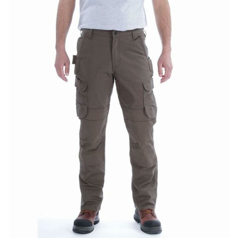 foto del prodotto carhartt pantaloni cargo in acciaio taupe s.38 103335tarmac w30 l32