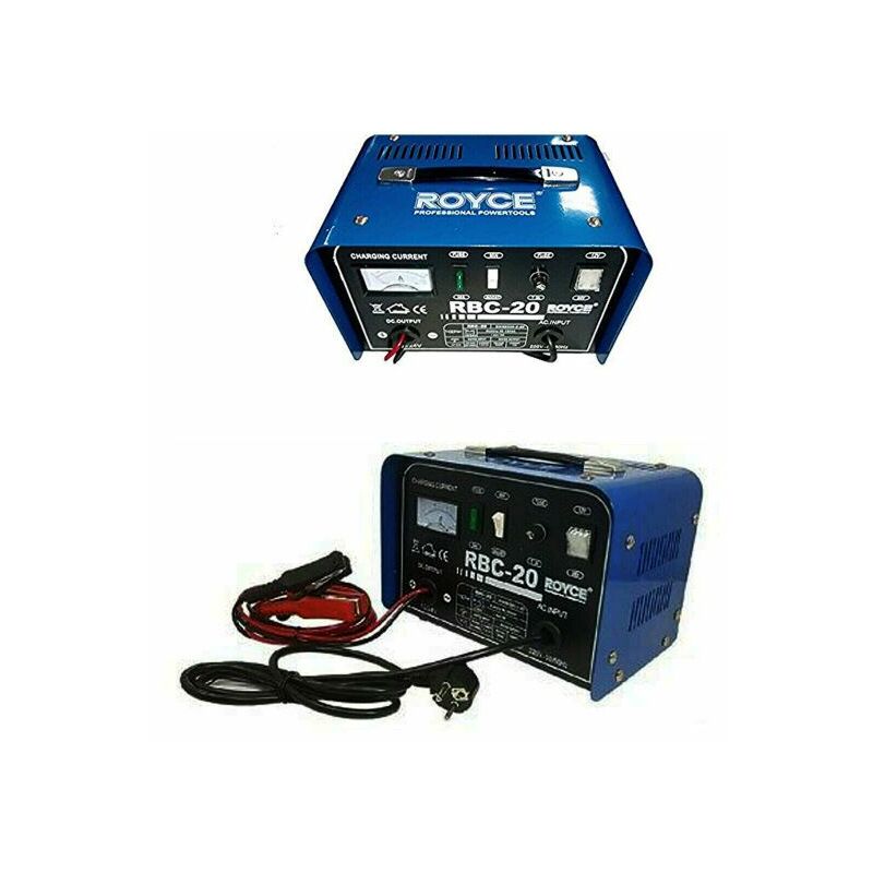 foto del prodotto carica batteria 12 24v 20a auto moto camper barca caricabatterie portatile