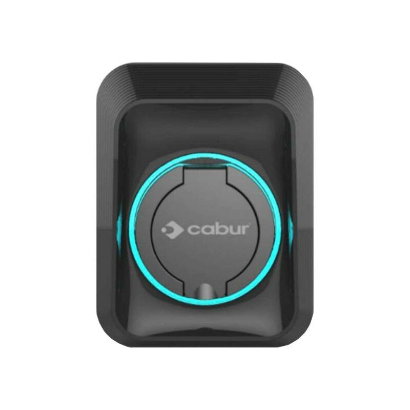 foto del prodotto carica batteria wall box 7,4kw versione easy senza cavo cabur cod. evcomp7s 
