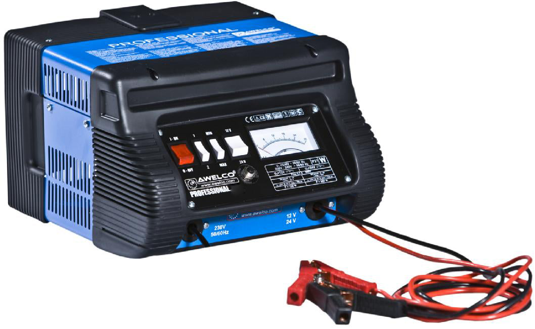 foto del prodotto caricabatteria avviatore 12 24v awelco professional 210
