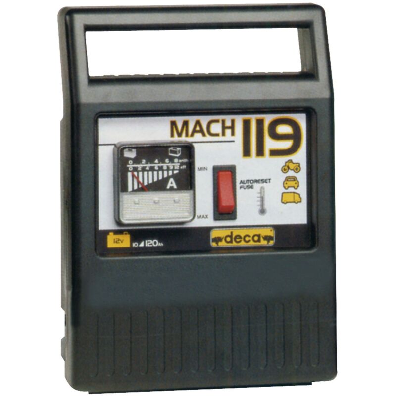 foto del prodotto caricabatteria deca 12 v. 9a mach 119