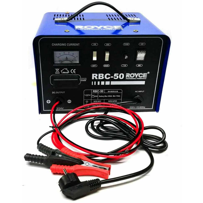 foto del prodotto caricabatteria per auto 50a 12 24v carica batteria per moto camper camion barca avviatore per batterie