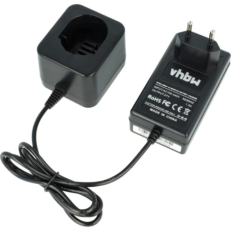 foto del prodotto caricabatteria vhbw 220v compatibile con utensile dewalt dc845ka, dc855ka, dc920ka, dc925, dc925ka, dc925kb, dc925va, dc926ka, dc926va, dc930ka