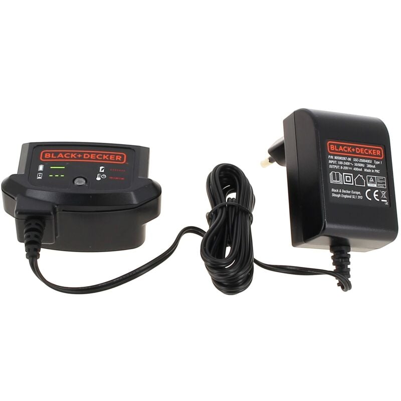 foto del prodotto caricabatterie 400ma 90590287-06 per trapano black &amp; decker