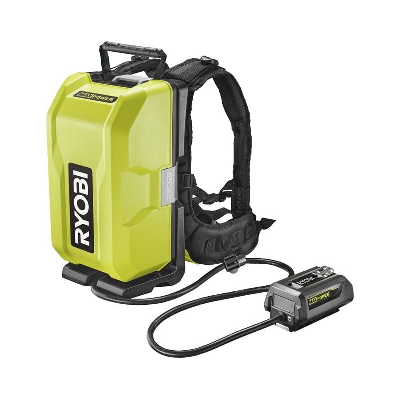 foto del prodotto caricabatterie a zaino ryobi per batteria 36v max power 6.0 ah ry36bp3pa 0...