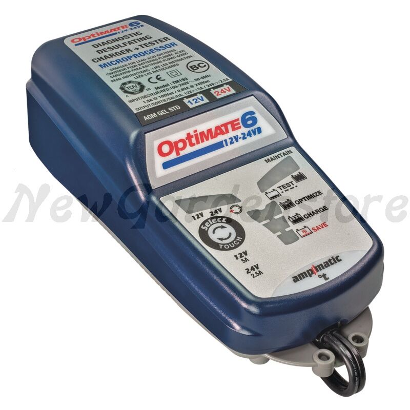 foto del prodotto caricabatterie automatico optimate 12v 24v universale 58570017