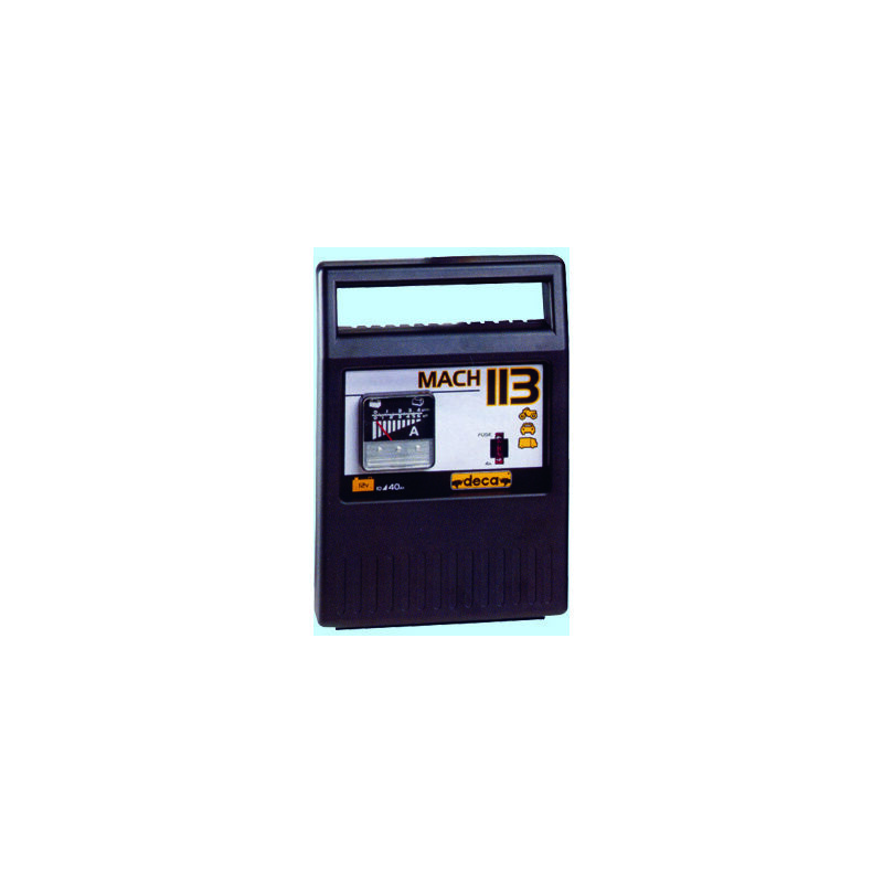 foto del prodotto caricabatterie avviatore deca mach 113 40w tensione 12v corrente di carica 3amp