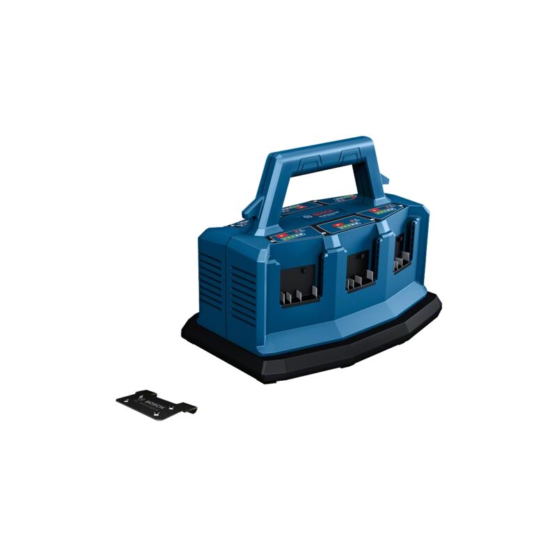 foto del prodotto caricabatterie bosch gal 18v6 80 multi bay per 6 batterie 1600a01u9l