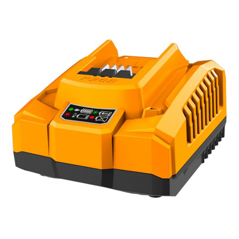 foto del prodotto caricabatterie carica batterie rapido 20 v 4 ah ingco fcli2003 fcli20411e