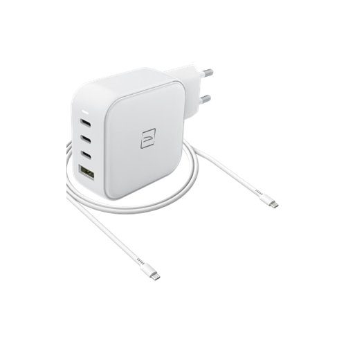 foto del prodotto caricabatterie charger gan 100w white ma gan100 eu w