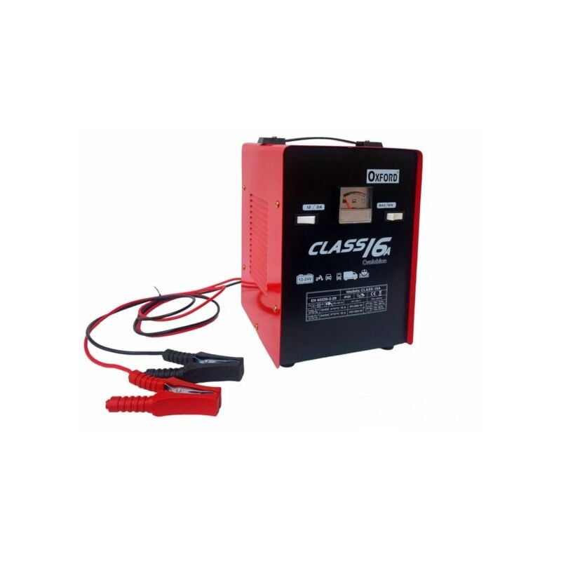 foto del prodotto caricabatterie class 16a per batterie 12v e 24v per auto moto e camper