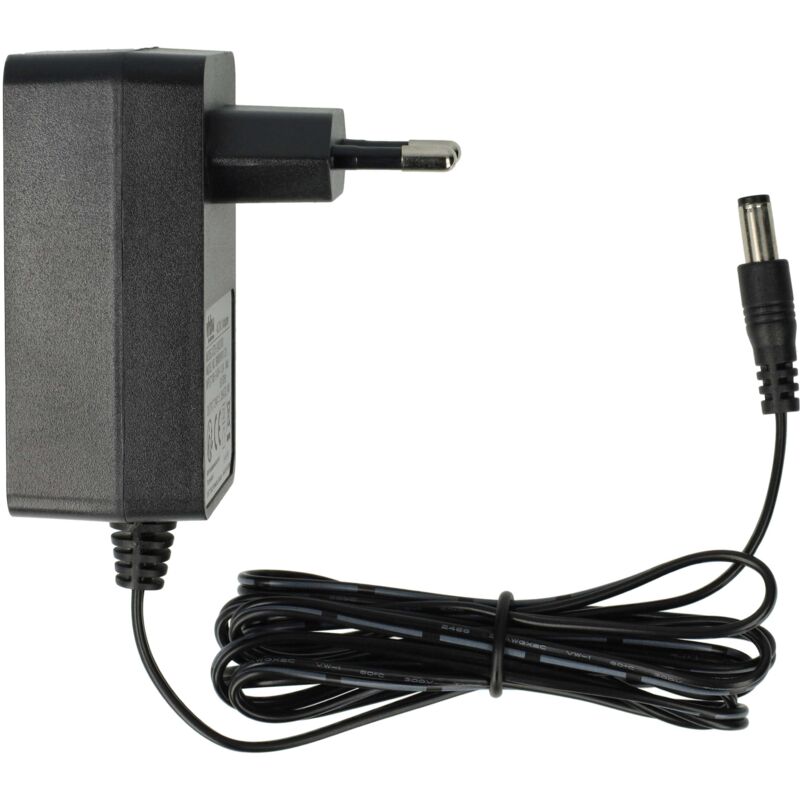 foto del prodotto caricabatterie compatibile con de longhi colombina xlr18lm.y, xlr18lm.r aspirapolvere portatile a batteria vhbw