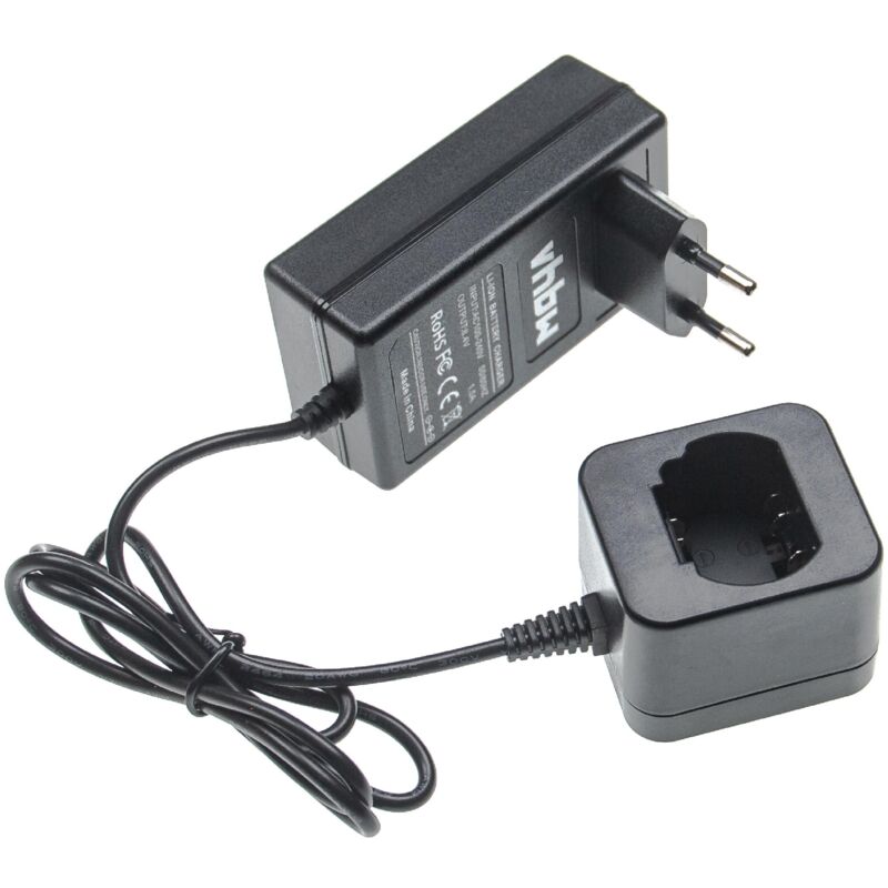 foto del prodotto caricabatterie compatibile con dewalt dcb080 batterie li-ion di attrezzi - vhbw