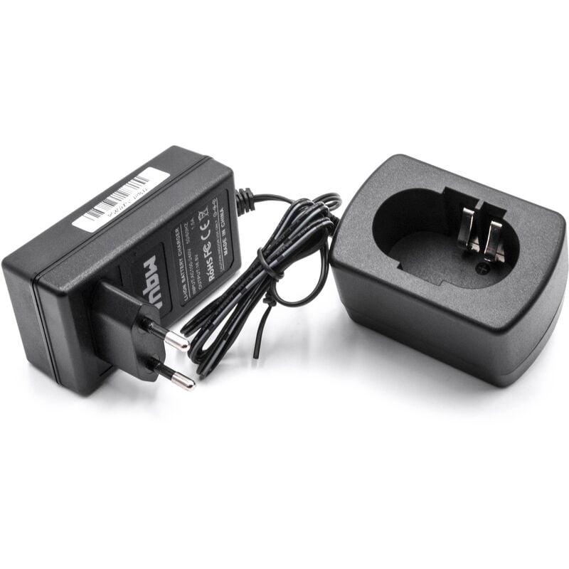 foto del prodotto caricabatterie compatibile con hitachi c-2, cj 14dl, dh 14dl, dh 20dv, ds 14daf2, ds 14dfl, ds 14dflg, ds 14dl, ds 14dmr batterie di attrezzi - vhbw