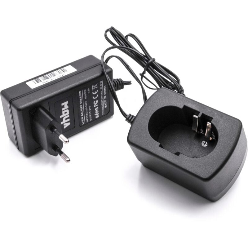 foto del prodotto caricabatterie compatibile con hitachi kc 18da, rb 18dl, rb 18dlp4, ub 18d, ub 18dl, ub18dlc, wh18dfl, wh 18dl, wh18dlp4 batterie di attrezzi - vhbw
